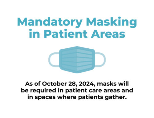 Mandatory Masking Returning to Peterborough Regional Health Centre Beginning October 28, 2024